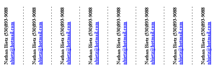 Text Box: Nathan Bietz (530)893-9088
nbietz@hotmail.com
